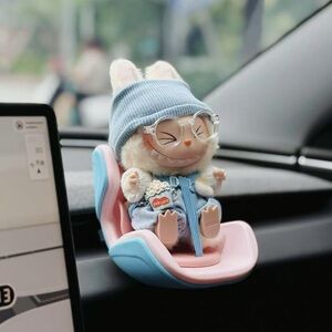 Labubu Car Seat –Mini Safety Seat for Dolls/Doll Accessory for Display/Car decor